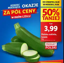 Lidl Cukinia oferta