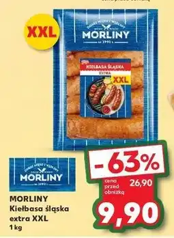 Kaufland Kiełbasa śląska extra Morliny oferta