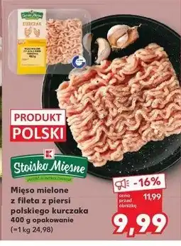 Kaufland Mięso mielone z fileta z piersi kurczaka Stoisko mięsne oferta