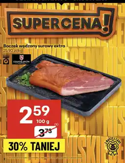 Delikatesy Centrum Boczek wędzony surowy extra Stanisławów oferta