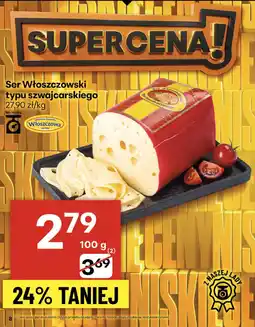 Delikatesy Centrum Ser Włoszczowski typu szwajcarskiego Włoszczowa oferta