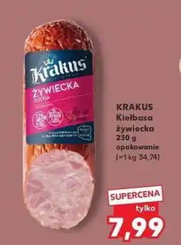Kaufland Kiełbasa żywiecka Krakus animex oferta