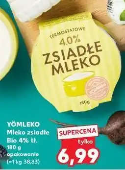 Kaufland Zsiadłe mleko Yomleko oferta