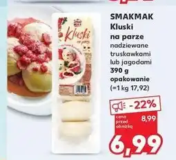 Kaufland Kluski na parze z jagodami Smak mak oferta
