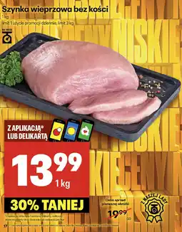 Delikatesy Centrum Szynka wieprzowa bez kości Delikatesy Centrum oferta