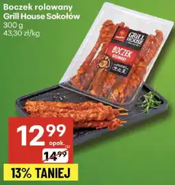 Delikatesy Centrum Boczek rolowany Grill House Sokołów oferta
