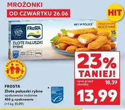 Kaufland Złote paluszki rybne Frosta oferta
