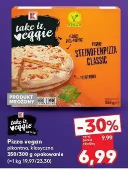 Kaufland Pizza classic K-take it veggie oferta