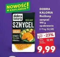 Kaufland Sznycel roślinny Dobra kaloria oferta