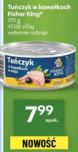 Delikatesy Centrum Tuńczyk w kawałkach Fisher King oferta