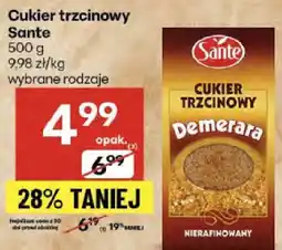 Delikatesy Centrum Cukier trzcinowy Sante oferta