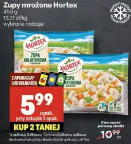 Delikatesy Centrum Zupy mrożone Hortex oferta