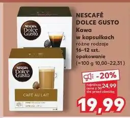 Kaufland Kawa espresso intenso Nescafe dolce gusto oferta