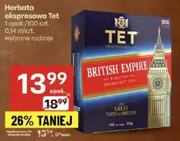 Delikatesy Centrum Herbata ekspresowa British Empire Tet oferta