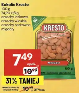 Delikatesy Centrum Migdały Kresto oferta