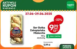Żabka Ser Gołka Zakopiańska Mlekovita oferta