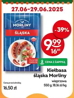 Żabka Kiełbasa śląska Morliny oferta