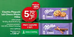 Żabka Ciastka Milka Pieguski, Choco Sticks różne rodzaje oferta
