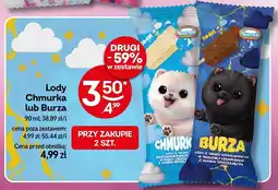 Żabka Lody Chmurka lub Burza Koral oferta