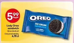 Żabka Lody Oreo sandwich oferta