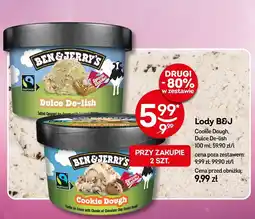 Żabka Lody Ben & Jerry's Cookie Dough, Dulce De-lish oferta