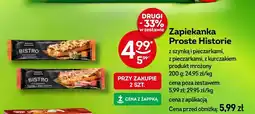 Żabka Zapiekanka Proste Historie z szynką i pieczarkami, z pieczarkami, z kurczakiem oferta