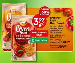 Żabka Krakersy Lay's Oven Baked wielozbożowe oferta