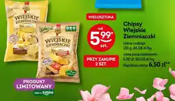 Żabka Chipsy Wiejskie Ziemniaczki, różne rodzaje oferta