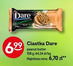 Żabka Ciastka Dare peanut butter oferta