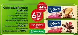 Żabka Ciastka lub paluszki Krakuski, wybrane rodzaje oferta