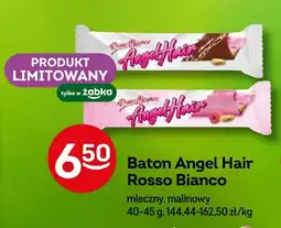 Żabka Baton Angel Hair Rosso Bianco mleczny, malinowy oferta