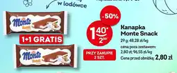 Żabka Kanapka Monte Snack 1+1 GRATIS oferta