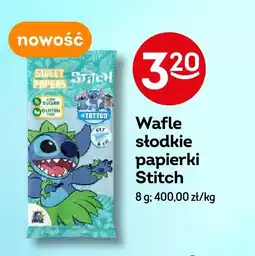 Żabka Wafle słodkie papierki Stitch Sweet Pappers oferta