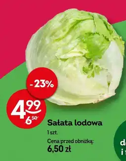 Żabka Sałata lodowa 1 szt. Żabka oferta