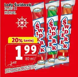 Prim Market Lody świderek KORAL oferta