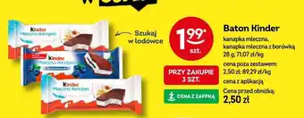Żabka Baton Kinder Mleczna Kanapka oferta