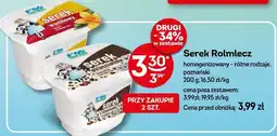 Żabka Serek Rolmlecz homogenizowany oferta