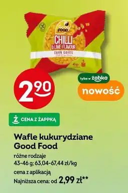 Żabka Wafle kukurydziane Good Food oferta