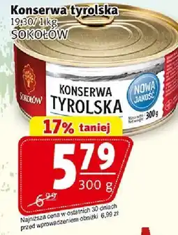 Prim Market Konserwa tyrolska Sokołów oferta