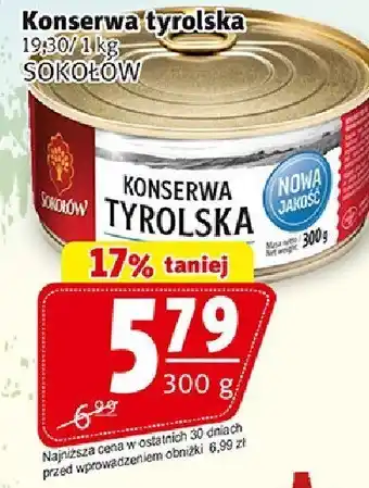 Prim Market Konserwa tyrolska Sokołów oferta