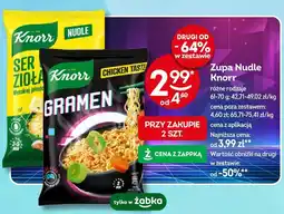 Żabka Zupa Nudle Knorr oferta