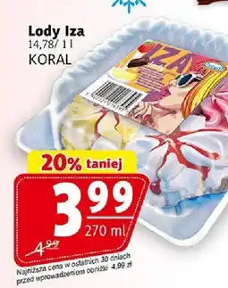 Prim Market Lody Iza Koral oferta