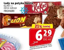 Prim Market Lody na patyku Kit Kat, Lion Froneri oferta