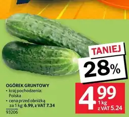 Selgros Ogórek gruntowy Selgros oferta