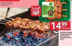 Selgros Szaszłyki z mięsa z nogi kurczaka w marynacie truflowej Selgros oferta
