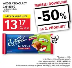 Selgros Czekolada mleczna E.Wedel oferta