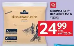 Selgros Ryba miruna filety bez skóry 450g Family Fish oferta