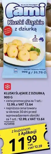 Selgros Kluski śląskie z dziurką Fami oferta