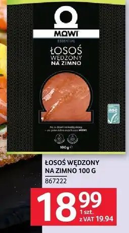 Selgros Łosoś wędzony na zimno Mowi oferta