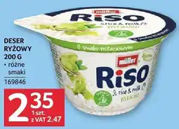 Selgros Deser ryżowy Muller Riso oferta